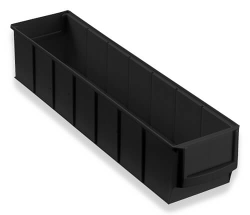 Trennstege Facheinteiler schwarz für ESD leitfähige Industrieboxen 10er Pack 