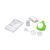 BOX M Mund-Nasen-Maske - grün - im PE Beutel mit Desinfektionsmittel und Pads