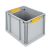 Eurobox, NextGen Hängeregisterbox, Griffe gelb geschlossen, 400x300x320mm - Einzel
