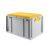 Eurobox, NextGen Seat Box, gelb Griffe geschlossen, 64-32 - Karton