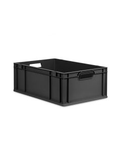 Eurobox NextGen 2.0 Cycle - Griffe offen - 600 x 400 x 220 mm - Anthrazit
