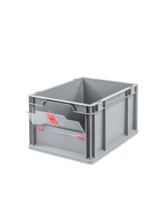 Eurobox, NextGen Insight Cover, 400x300x220mm, Cover NIEDRIG, Entnahmeöffnung 238x80mm