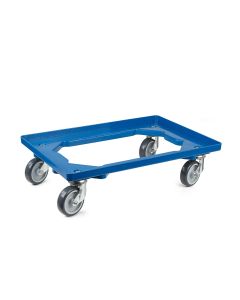 Transportroller OFFEN  - 600x400 - mit Gummirädern