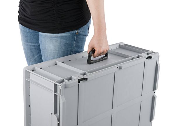 Eurobox NextGen Portable ohne Deckel und 2 Koffergriffen Werkzeugkasten Koffer 