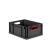 Eurobox NextGen 2.0 Cycle - Griffe offen - Rot - 400 x 300 x 170 mm  - Anthrazit - Einzel