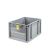 Eurobox NextGen Insight Cover, 400x300x220mm - Cover NIEDRIG - GELB - Karton