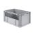 Eurobox NextGen Insight, Seite offen, 600x400x320mm - Palette
