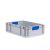 Eurobox, NextGen Color, Griffe blau geschlossen, 600x400x170mm - Karton