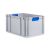 Eurobox, NextGen Color, Griffe blau geschlossen, 600x400x320mm - Einzel