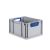 Eurobox, NextGen Color, Griffe blau offen, 400x300x220mm - Einzel