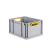 Eurobox, NextGen Color, Griffe gelb offen, 400x300x220mm - Einzel