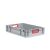 Eurobox, NextGen Color, Griffe rot offen, 600x400x120mm - Karton