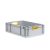 Eurobox, NextGen Color, Griffe gelb offen, 600x400x170mm - Karton