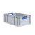 Eurobox, NextGen Color, Griffe blau offen, 600x400x220mm - Karton