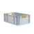 Eurobox, NextGen Color, Griffe gelb offen, 600x400x220mm - Karton