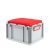 Eurobox, NextGen Seat Box, rot Griffe geschlossen, 43-22 - Einzel