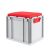 Eurobox, NextGen Seat Box, rot Griffe geschlossen, 43-32 - Einzel