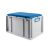 Eurobox, NextGen Seat Box, blau Griffe geschlossen, 64-32 - Einzel