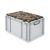 Eurobox, NextGen Seat Box, camouflage Griffe geschlossen, 64-32 - Einzel