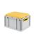 Eurobox, NextGen Seat Box, gelb Griffe offen, 43-22 - Karton