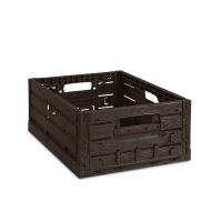 Klappbox Active Lock Holzdekor dunkelbraun 400x300x165 - Einzel