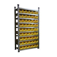 Grundregal Tiefe 320 für Sichtlagerbox 3.0 gelb