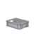 Eurobehälter UNISTA mit offenen Griffen 43-120 - Einzel - grau