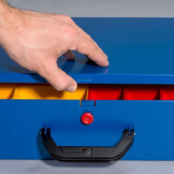 Kleinteilekoffer EuroPlus Pro >M< 44/2L-59-59 Einsätze - ab-in-die  