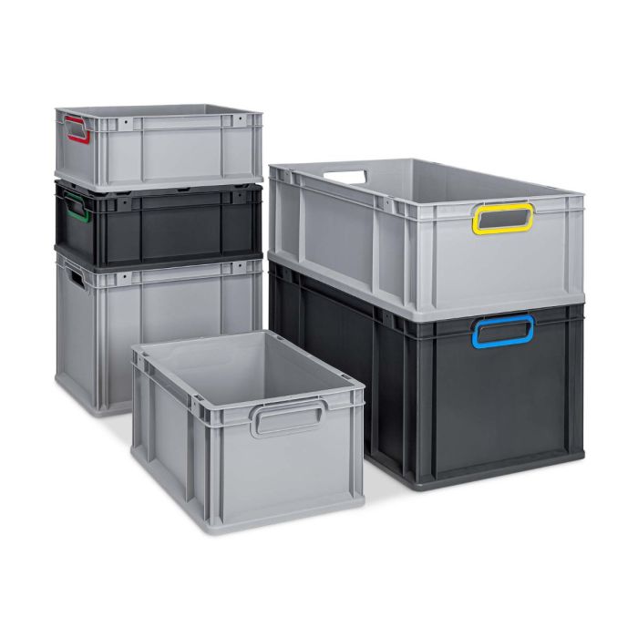 Eurobox NextGen 2.0 - Griffe geschlossen - 600 x 400 x 120 mm