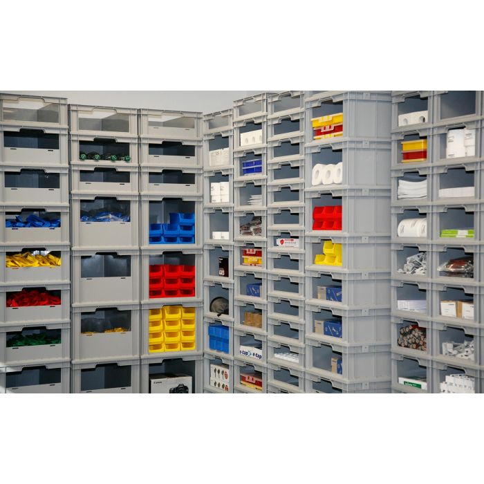 Eurobox, NextGen Insight, Seite offen, 400x300x120mm