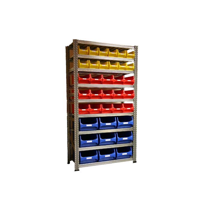 Grundregal Tiefe 500 / Sichtlagerbox 5.0 / 4.0 / 3.0 main product photo