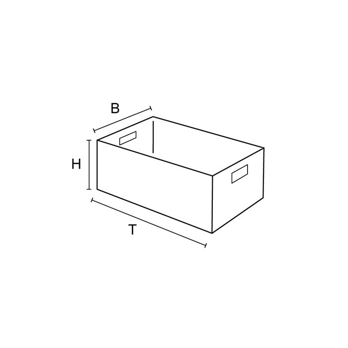 Eurobox, NextGen Insight, Seite offen, 600x400x320mm