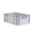 Eurobox NextGen 2.0 - Griffe geschlossen - Schwarz - 600 x 400 x 220 mm - Einzel