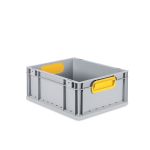 Eurobox, NextGen Color, Griffe gelb geschlossen, 400x300x170mm - Einzel