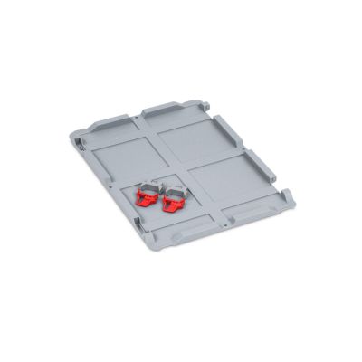 Scharnierdeckel Set Eurobox NextGen – 400 x 300, inkl. 2 Schiebeschnappverschlüsse