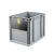 Eurobox NextGen Insight Cover, 400x300x320mm - Cover HOCH - GELB - Karton