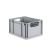Eurobox NextGen 2.0 - Griffe offen - Schwarz - 400 x 300 x 220 mm - Karton