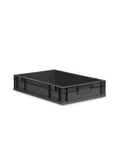 Eurobox NextGen 2.0 Cycle - Griffe geschlossen - 600 x 400 x 120 mm - Anthrazit