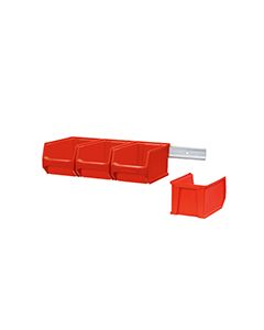 Wandleiste f&uuml;r 4 St. Sichtlagerbox 3.0