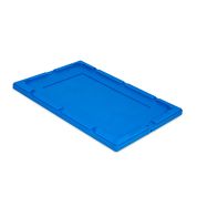 Auflagedeckel für Mehrwegbehälter CONICAL - blau - Einzel