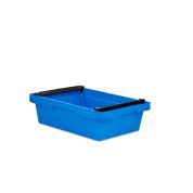 Mehrwegbehälter Conical mit Stapelbügel 64-173 - Einzel - blau