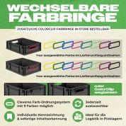 Eurobox NextGen 2.0 Cycle - Griffe geschlossen - 400 x 300 x 120 mm  - Anthrazit - Einzel