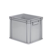 Eurobehälter UNISTA mit geschlossenen Griffen 43-320 - Palette - grau