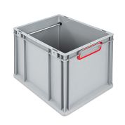Eurobox, NextGen Hängeregisterbox, Griffe rot geschlossen, 400x300x320mm - Einzel