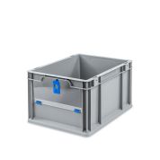 Eurobox NextGen Insight Cover, 400x300x220mm - Cover NIEDRIG - BLAU - Karton