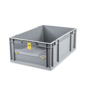 Eurobox NextGen Insight Cover, 600x400x220mm - Cover NIEDRIG - GELB - Palette
