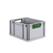 Eurobox, NextGen Color, Griffe grün offen, 400x300x220mm - Einzel