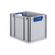 Eurobox, NextGen Color, Griffe blau offen, 400x300x320mm - Palette