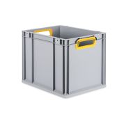 Eurobox, NextGen Color, Griffe gelb offen, 400x300x320mm - Palette