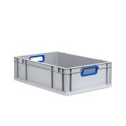 Eurobox, NextGen Color, Griffe blau offen, 600x400x170mm - Karton
